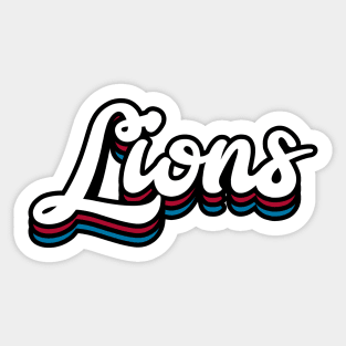 Lions - LMU Sticker